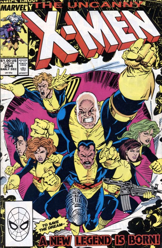 Uncanny X-Men, The #254 VF ; Marvel | Chris Claremont Marc Silvestri