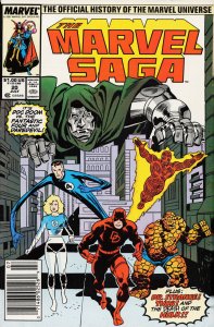 The Marvel Saga The Official History of the Marvel Universe #20 (1987) Daredevil