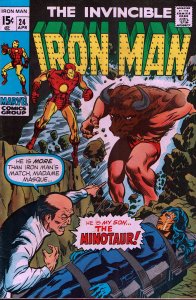 Iron Man #24 - FN - 1st Series - 1970