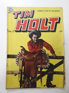 Tim Holt #13 (1950) VG- Condition moisture stain