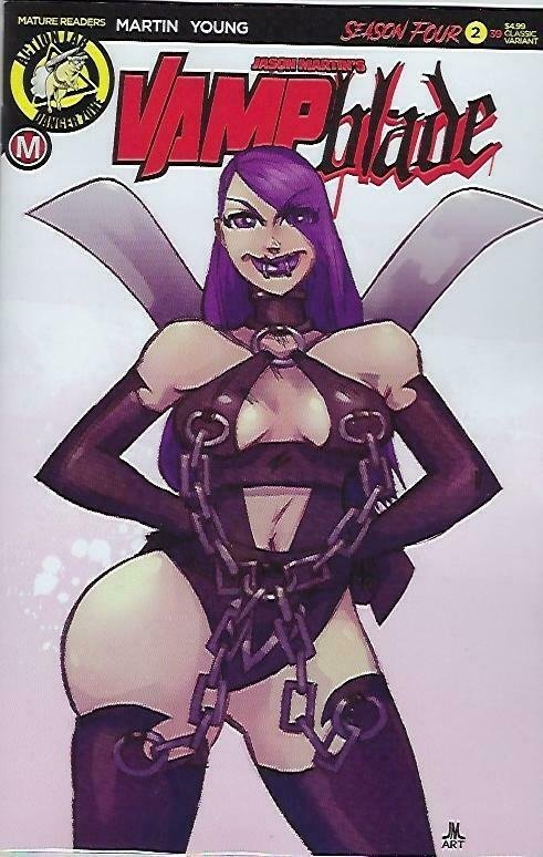 Vampblade Season 4 Issue # 2 (39) Artist Variant Jason Martin Cover Edition NM