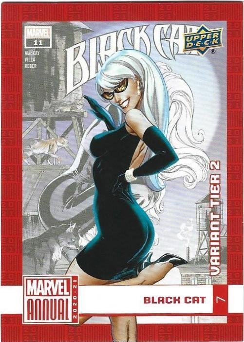 2020-21 Marvel Annual Variant Tier 2 #7 Black Cat