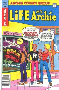 Life with Archie #218 FN ; Archie | November 1980 Bermuda Triangle