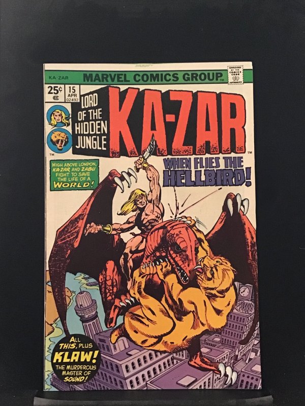 Ka-Zar #15 (1976) Ka-Zar