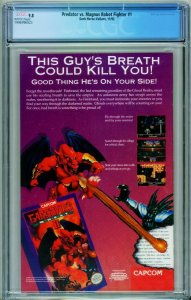 PREDATOR VS. MAGNUS ROBOT FIGHTER #1 CGC 9.8 1st issue-1996997024