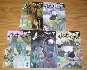 Autumn #1-5 VF/NM complete series - slave labor graphics - tommy kovac 2 3 4 set