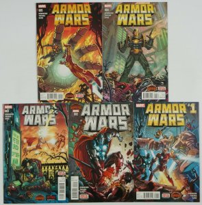 Armor Wars #1-5 VF/NM complete series - secret wars - james robinson - iron man