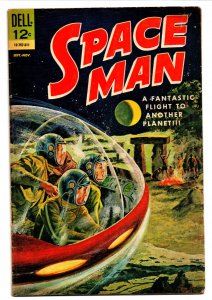 Spaceman #6 - Jack Sparling Cover - Dell - 1963 - VG