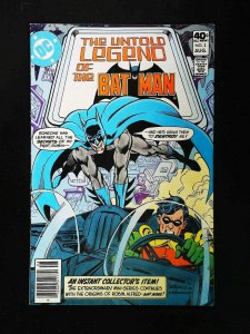 Untold Legend Of The Batman #2  Dc Comics 1980 Vf Newsstand