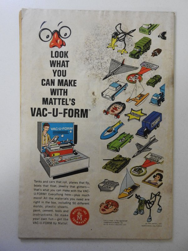 Green Lantern #45 (1966) FR/GD Condition moisture damage, mold on back cover