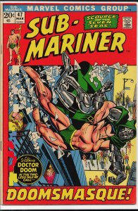 Sub-Mariner #47 (1972) Namor the Sub-Mariner