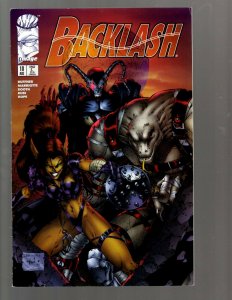 12 Image Comics Backlash #1 2 3 4 5 6 7 8 9 10 11 12 EK22