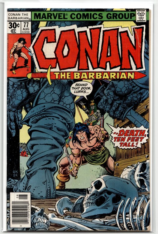 Conan the Barbarian #77 (1977) Conan