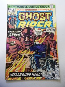 Ghost Rider #9 (1974) FN+ Condition MVS intact