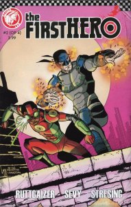 F1rst Hero #2 (of 4) Main Cover Comic Book 2014 - Action Lab