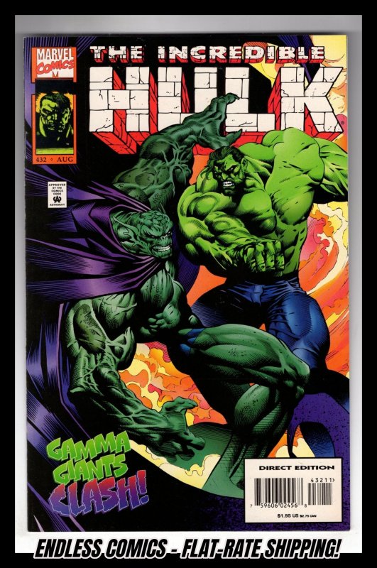 The Incredible Hulk #432 (1995) THE ABOMINATION!   / EBI#2