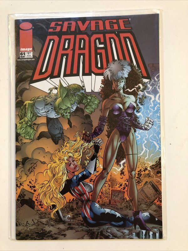 Savage Dragon #61 By Erik Larsen Rapture She-Dragon Overlord Image 1999