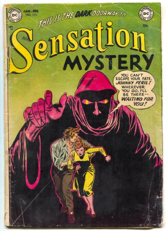 Sensation Mystery #113 1953-DC comics-PRE-CODE HORROR- G+