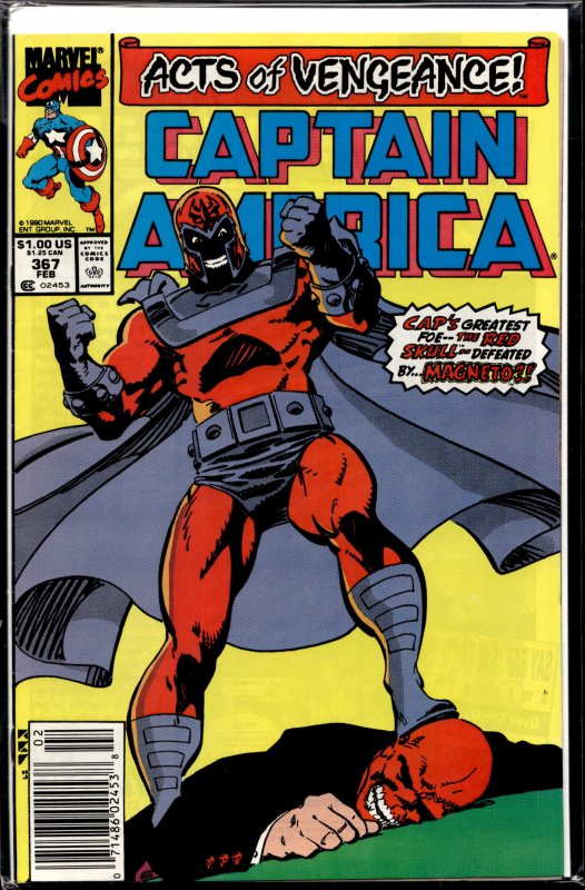 Captain America #367 (1990) Captain America