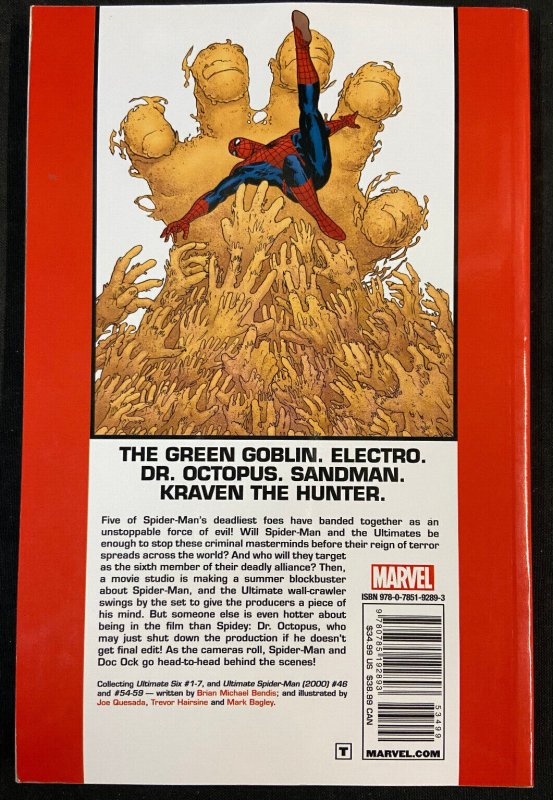 ULTIMATE SPIDER-MAN ULTIMATE COLLECTION VOLUME 5 LOW PRINT RUN , RARE VF-NM