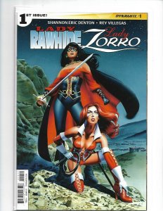 Lady Rawhide Lady Zorro 1 Dynamite Comics Denton Villegas 2015  nw105