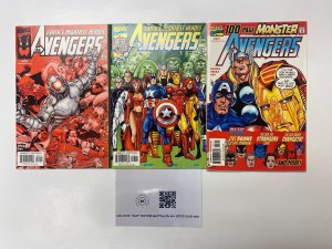 3 Avengers MARVEL COMICS #22 25 27 57 KM4