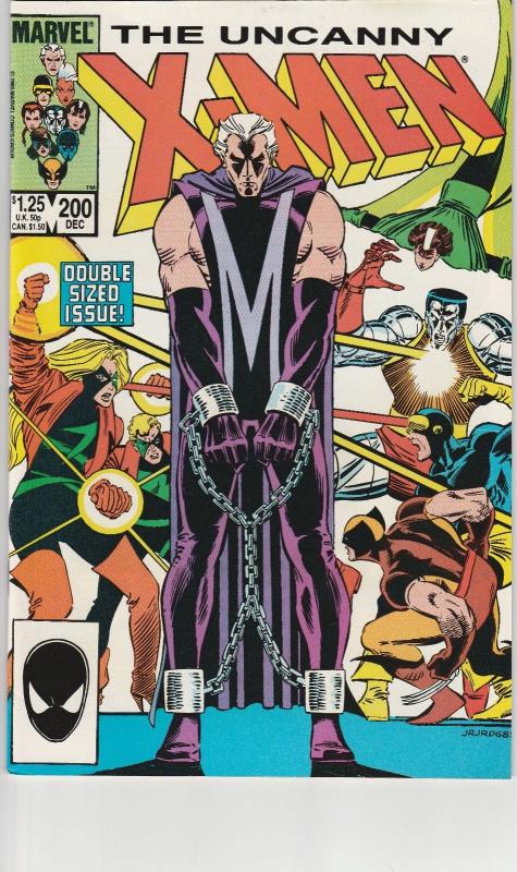 4 The Uncanny X-Men Marvel Comic Books # 197 198 199 200 Wolverine Cyclops WM6