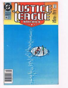 Justice League America #35 VG/FN DC Modern Age Comic Book DE5