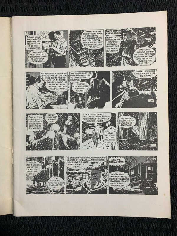 1980 COMIC ART SHOWCASE #1 VG 4.0 Secret Agent Corrigan Book One