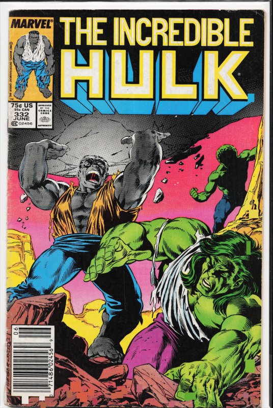 The Incredible Hulk #332 (1987) Hulk