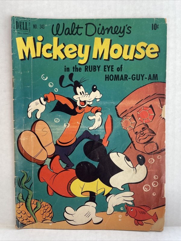 Four Color #343 Walt Disney’s Mickey Mouse