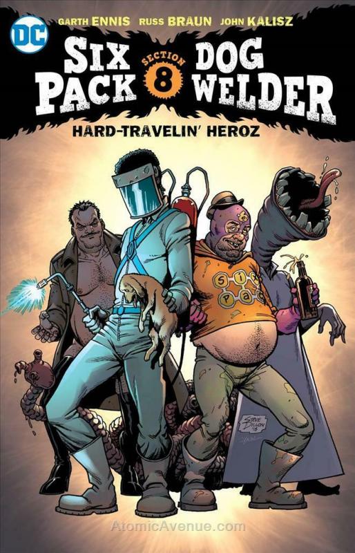 Sixpack and Dogwelder: Hard-Traveling Heroez TPB #1 VF/NM; DC | save on shipping