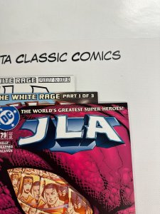 3 Justice League  DC Comic Books # 79 80 81 Batman Superman Flash  26 CT3