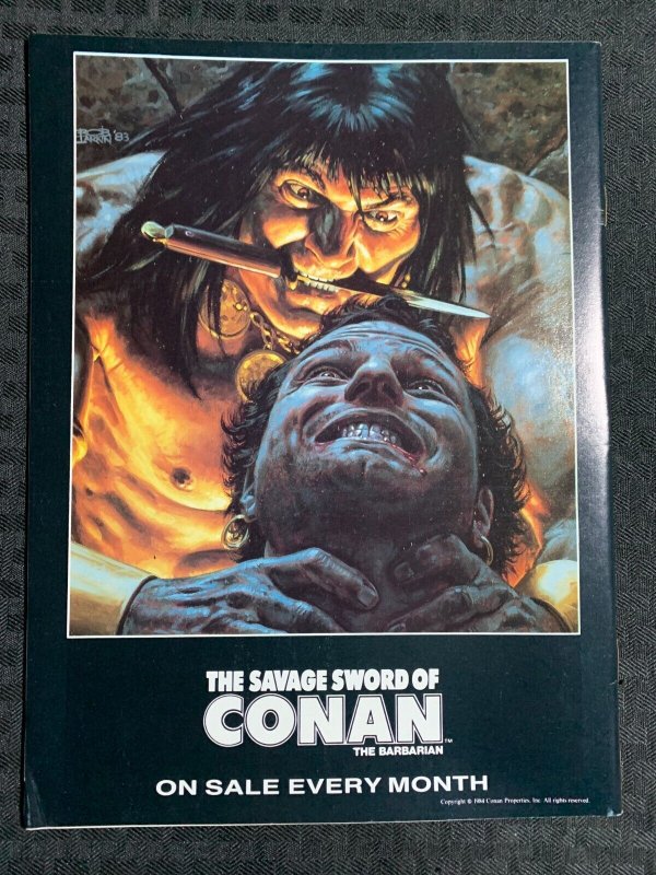1984 CONAN THE DESTROYER Marvel Super Special #35 FVF 7.0 Comic Adaptation 