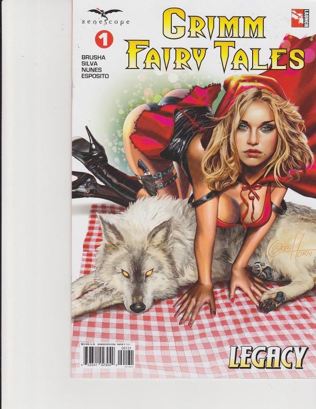 Grimm Fairy Tales Volume 2 #1 Cover C Legacy Zenescope Comic GFT NM Horn