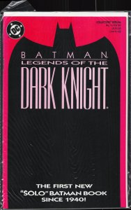 Legends of the Dark Knight #1 (1989) Batman
