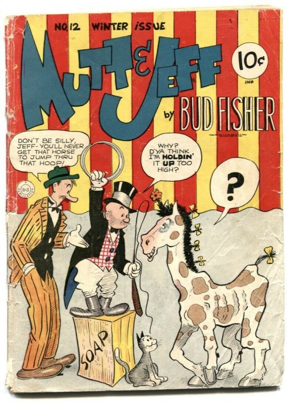 Mutt and Jeff #12 1943- BUD FISHER- Golden Age G-