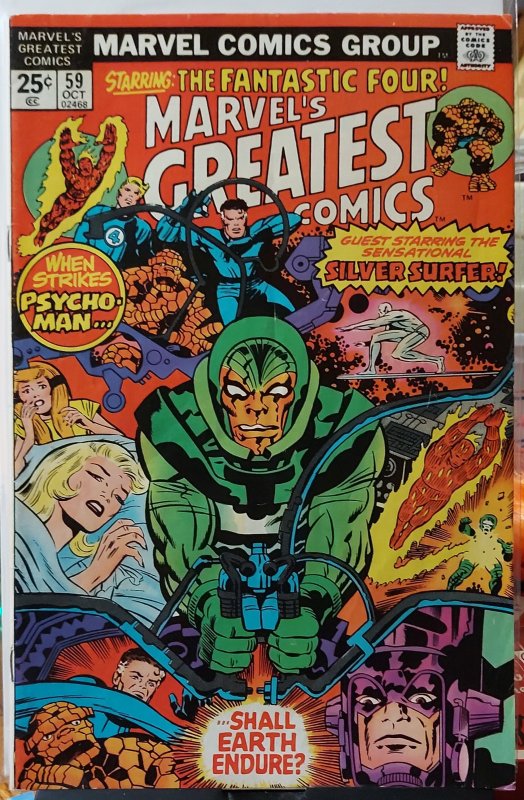 Marvels Greatest Comics starring The Fantastic Four #59