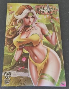 POWER HOUR 2 Dhaxina Dee Savage Rogue / Jungle Girl METAL Cover #1 of ONLY 20 NM