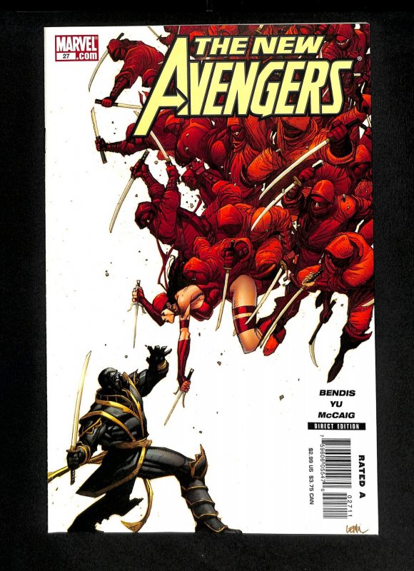 New Avengers #27 1st Hawkeye as New Ronin!