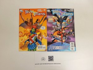 2 Teen Titans DC Comic Books #40 41 77 TJ16