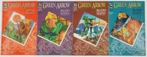 Green Arrow: Blood of the Dragon #1-4 VF/NM complete story - mike grell 21-24