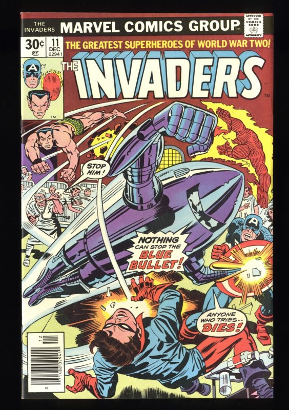 Invaders #11 NM- 9.2