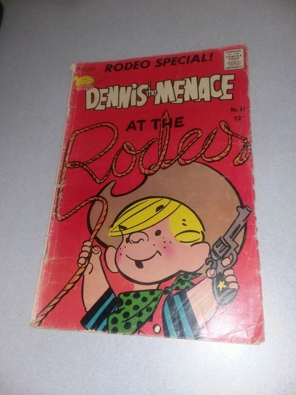 Dennis the Menace 7 issue silver bronze age comics lot run set collection pines