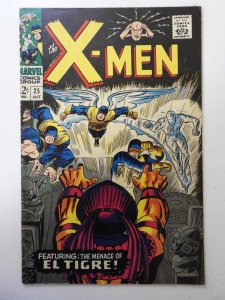The X-Men #25  (1966) FN+ Condition! First full appearance of El Tigre!