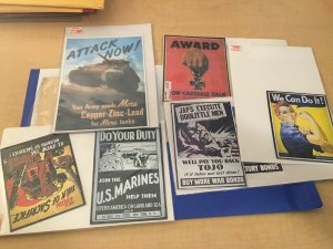 World War 2 Memorabilia Heroes of Pacific Do Your Duty Poster Magnets + B17 JKT2 