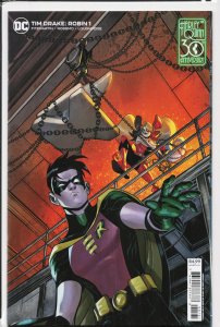 Tim Drake: Robin #1 Baldeon Cover (2022) Robin [Key Issue]