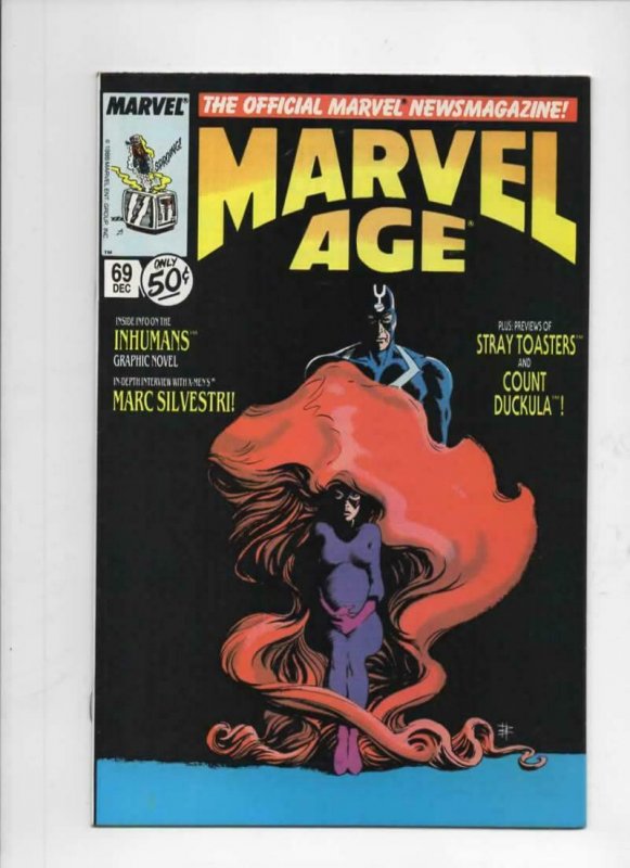 MARVEL AGE #68 69 70, VF/NM, InHumans Wolverine, 1985 1988 more in store, 3 iss 