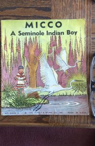 Micro-A seminole Indian boy,1935,Platt & Munk