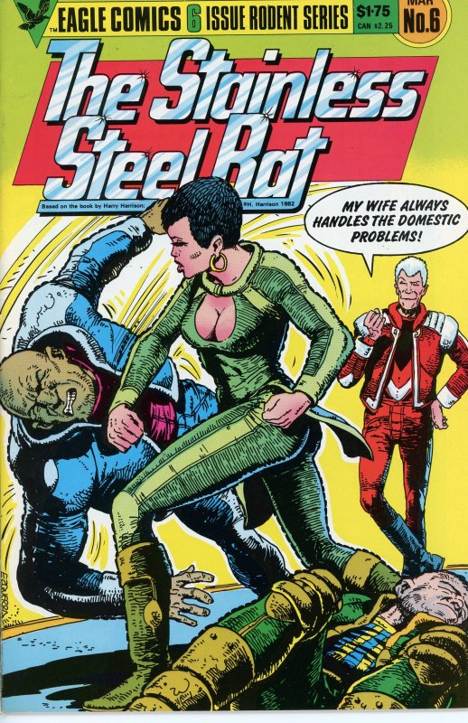 Stainless Steel Rat Complete Mini-Series Set  #1-6  VF  1985-86